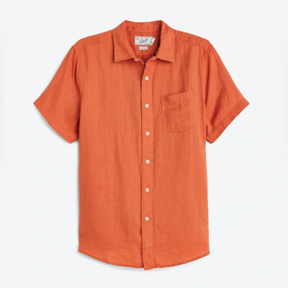 Grayers, Textured Linen Cotton Shirt, NWT - Picture 8 of 11